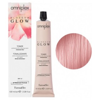Безаміачна крем-фарба для волосся Farmavita Omniplex Blossom Glow Toner Pink Рожевий 100 мл