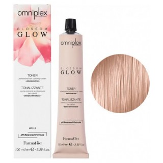 Безаміачна крем-фарба для волосся Farmavita Omniplex Blossom Glow Toner 9.5 Дуже світлий блондин червоне дерево 100 мл