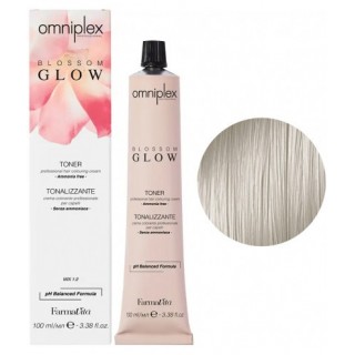 Безаміачна крем-фарба для волосся Farmavita Omniplex Blossom Glow Toner 10.11 Платиновий блондин інтенсивно-попелястий 100 мл
