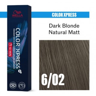 Стійка фарба для швидкого зафарбовування коренів волосся Wella Professionals Color Xpress ME+ 6/02 60 мл