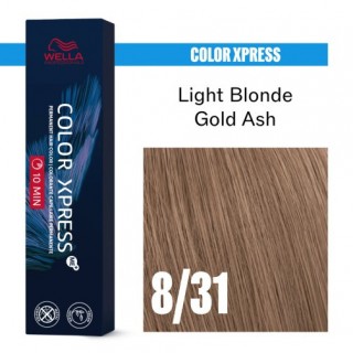 Стійка фарба для швидкого зафарбовування коренів волосся Wella Professionals Color Xpress ME+ 8/31 60 мл