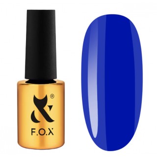 Рідкий акригель F.O.X Acryl gel Bottle 020 Неоновий синій 14 мл