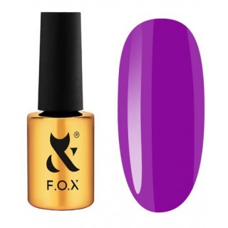 Рідкий акригель F.O.X Acryl gel Bottle 019 Неон Фіолетово-ліловий 14 мл