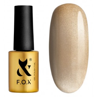 Гель-лак F.O.X Cat Eye 002 Теплий медово-золотистий 7 мл