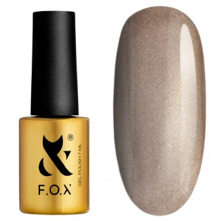 Гель-лак F.O.X Cat Eye 003 Глибокий молочно-шоколадний 7 мл