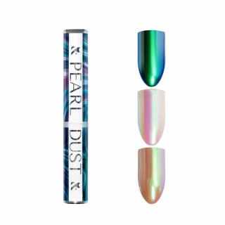 Перлинне втирання F.O.X Pearl Dust 05 смарагдово-синій хамелеон 3 г