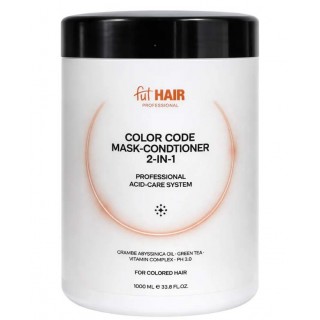 Маска-кондиціонер для фарбованого волосся Fut Hair Color Code Mask-Conditioner 2 in 1 1000 мл