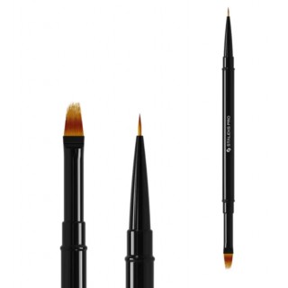 Пензлик двосторонній Staleks PRO EXPERT лайнер 7 мм для градієнту 11 мм