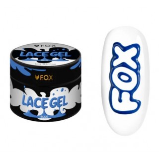 Гель-фарба F.O.X Lace Gel Blue 5 мл