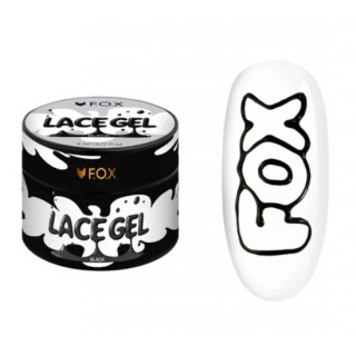 Гель-фарба F.O.X Lace Gel Black 5 мл