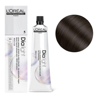 Крем-гель фарба з гіалуроновою кислотою без аміаку L`Oreal Professionnel Dia Light Hyaluronic Acidic 5 60 мл