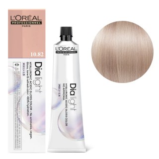 Крем-гель фарба з гіалуроновою кислотою без аміаку L`Oreal Professionnel Dia Light Hyaluronic Acidic 10/82 60 мл