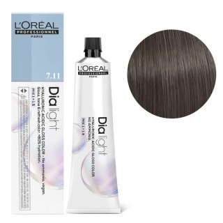 Крем-гель фарба з гіалуроновою кислотою без аміаку L`Oreal Professionnel Dia Light Hyaluronic Acidic 7/11 60 мл
