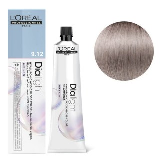 Крем-гель фарба з гіалуроновою кислотою без аміаку L`Oreal Professionnel Dia Light Hyaluronic Acidic 9.12 60 мл