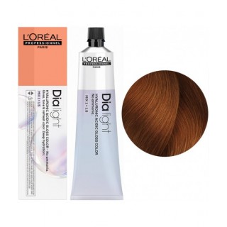 Фарба для волосся з гіалуроновою кислотою L'Oreal Professionnel Dia Light 7.43 Блондин мідний золотистий 60 мл