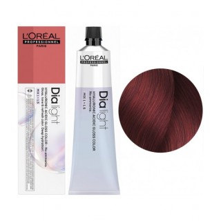 Напівперманентна фарба з гіалуроновою кислотою L'Oreal Professionnel Dia Light 6.66 6.66 Темний блондин червоний інтенсивний 60 мл