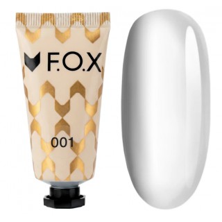Полігель F.O.X Poly gel Nano 001 білий 15 мл