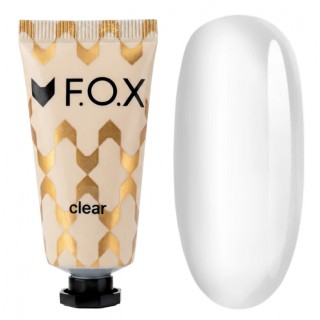 Полігель F.O.X Poly gel Nano Clear прозорий 15 мл