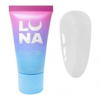 Полігель Luna Poly Gel 01 прозорий 30 мл