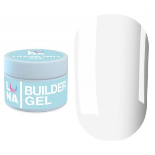Гель для нарощування Luna Premium Gel 01 прозорий 15 мл