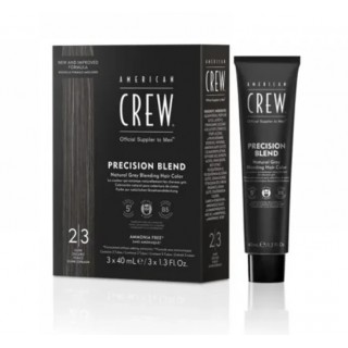 Система маскування сивого волосся рівень 2-3 American Crew Precision Blend Dark 3 x 40 мл