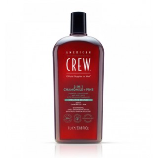 Шампунь 3в1 American Crew Shampoo Conditioner and Body Wash Chamomile Pine 1000 мл