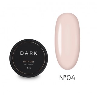 Гель для нігтів густіший Dark Iron Gel №04 15 мл