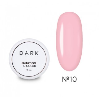 Гель моделюючий DARK smart builder gel №10 світло-рожевий 15 мл
