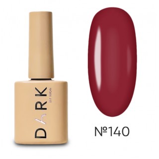 Гель лак Dark Gel Polish №140 темно бордовий 6 мл