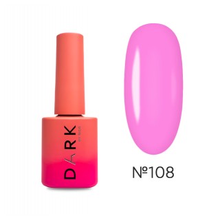 Гель лак Dark Gel Polish №108 рожевий 6 мл