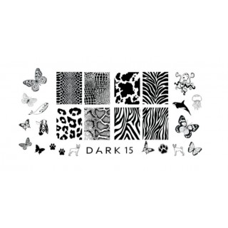 Пластина для стемпінгy DARK 15