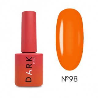 Гель лак Dark Gel Polish №98 оранжевий 6 мл