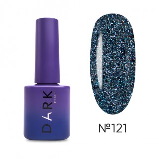 Гель лак Dark Gel polish №121 синій 6 мл