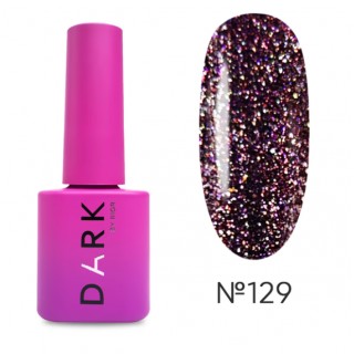 Гель лак Dark Gel Polish №129 вишневий 6 мл