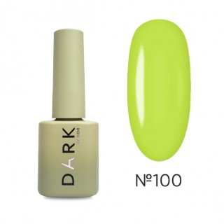 Гель лак Dark Gel Polish №100 салатовий 6 мл