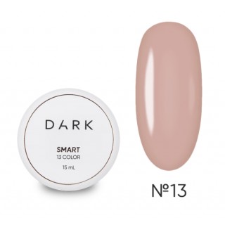 Гель моделюючий DARK smart builder gel №13 бежевий нюд 15 мл