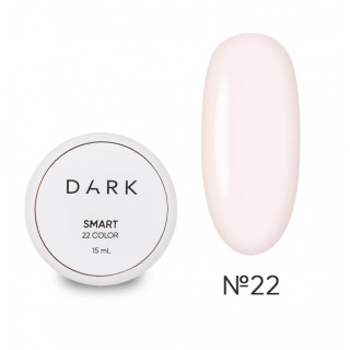 Гель моделюючий DARK smart builder gel №22 ніжний рожевий 15 мл