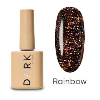 Топ для гель лаку Dark Top Rainbow райдужний з ефектом голограми 10 мл
