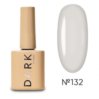 Гель лак Dark Gel Polish №132 світло сірий 6 мл