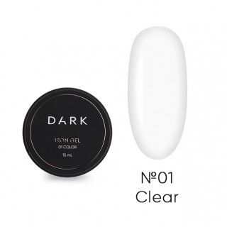 Гель для нігтів густіший Dark Iron Gel №01 15 мл