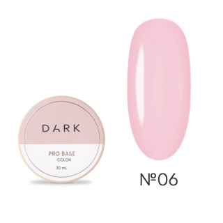 База камуфлююча Dark PRO base №06 ніжно-рожева 30 мл