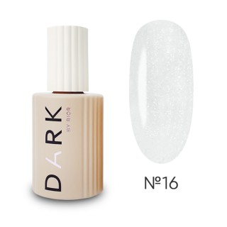 База камуфлююча Dark PRO base №16 молочна з дрібним шиммером 15 мл