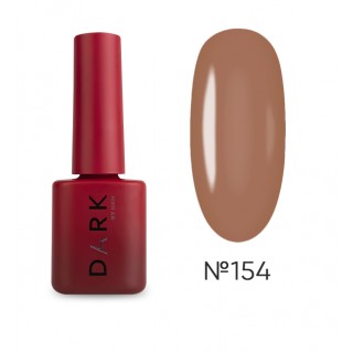 Гель лак Dark gel polish №154 бежевий 6 мл