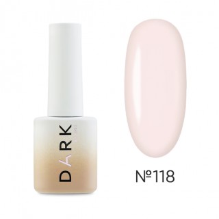 Гель лак Dark Gel Polish №118 молочно-рожевий 6 мл
