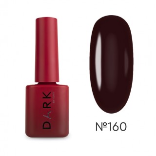 Гель лак Dark gel polish №160 баклажановий 6 мл