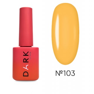 Гель лак Dark Gel Polish №103 оранжевий 6 мл