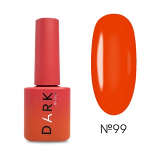 Гель лак Dark Gel Polish  №99 оранжевий 6 мл