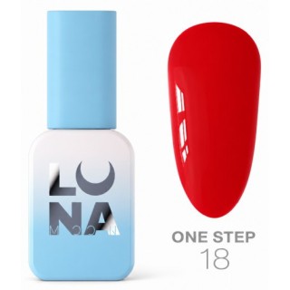 Гель-лак однофазний для педикюру Luna One step №18 8 мл