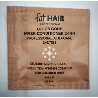 Маска-кондиціонер для фарбованого волосся FutHair Professional Color Code Mask-Conditioner 2 in 1 10 мл