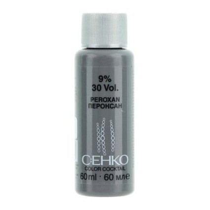 Окислювальна емульсія для волосся C:EHKO Color Cocktail Peroxan 9% 60 мл